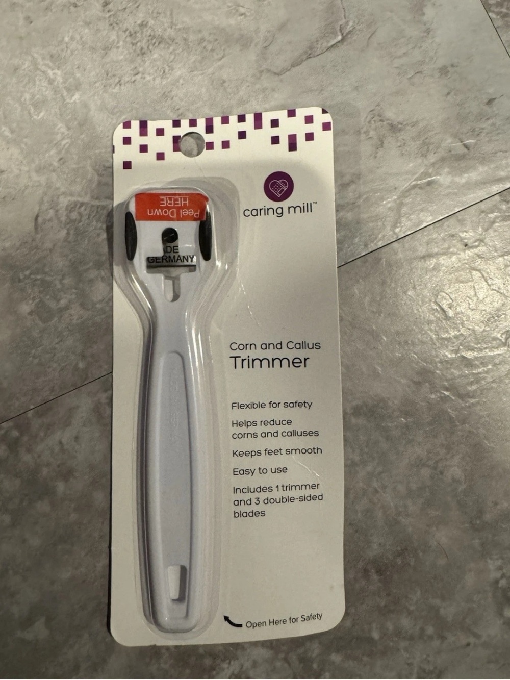 Caring Mill White Corn and Callus Trimmer